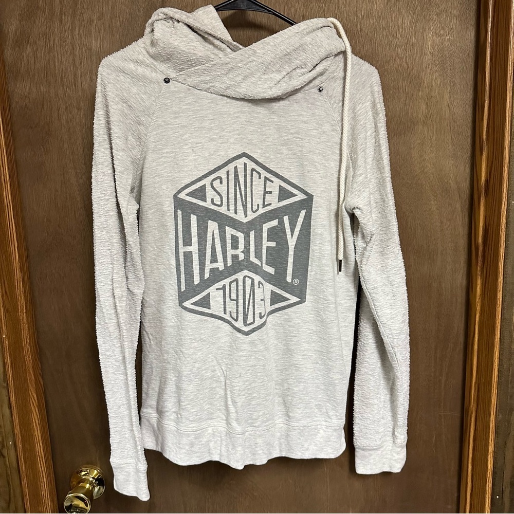 Harley Davidsonβ Pullover Hoodie Sweatshirt Medium